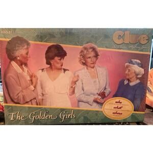 The Golden Girls Clue Board Game USAopoly Classic Mystery TV Show NEW Sealed